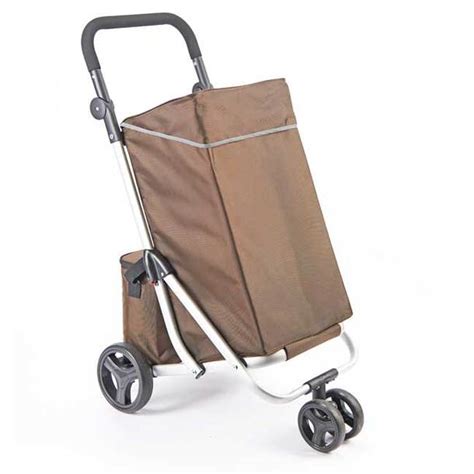 four wheel shopping trolley